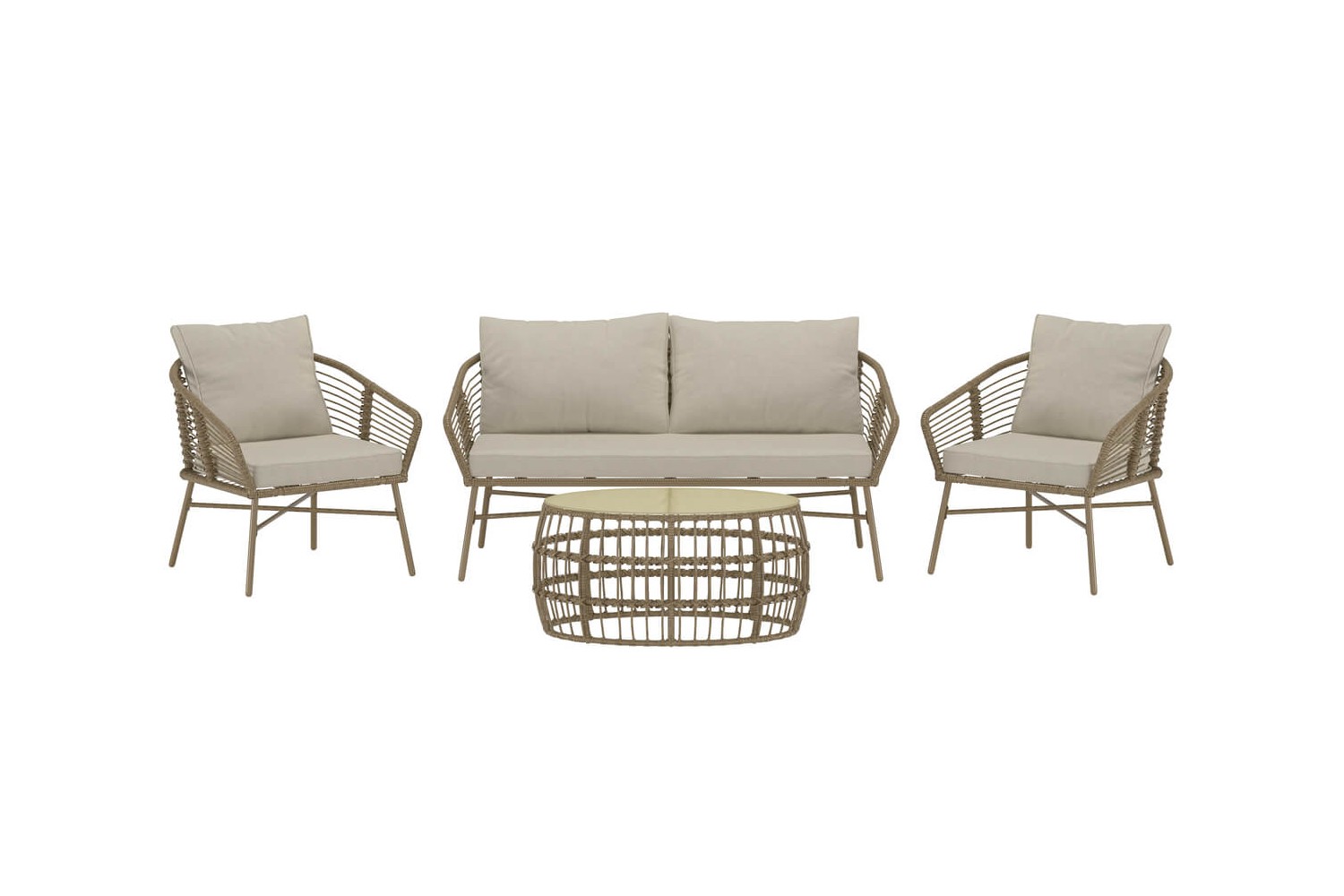 Lipari soffgrupp brun Venture Design