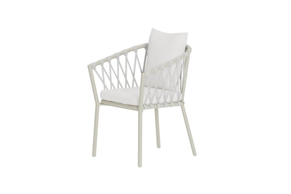 Linos matstol 2-pack beige/vit Venture Design