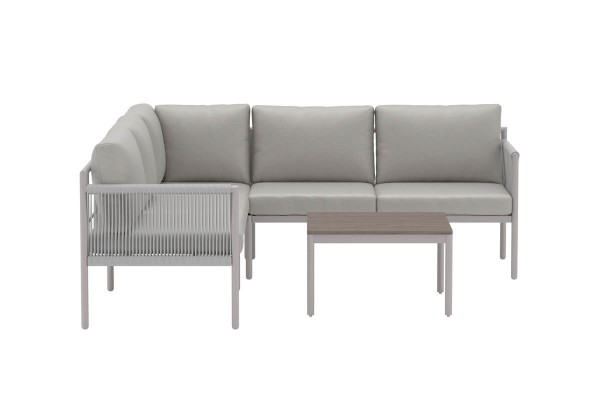 Kos hörnsoffa beige Venture Design