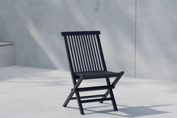 Kenya matstol 2-pack svart Venture Design