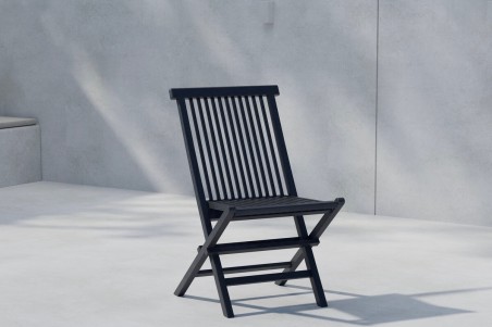 Kenya matstol 2-pack svart Venture Design