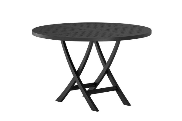 Kenya matbord Ø120 cm svart Venture Design