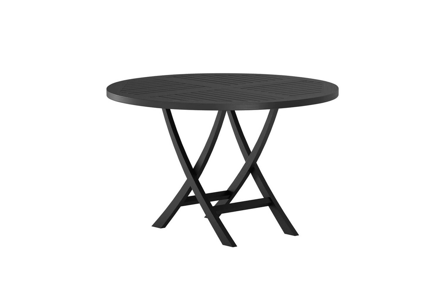 Kenya matbord Ø120 cm svart Venture Design