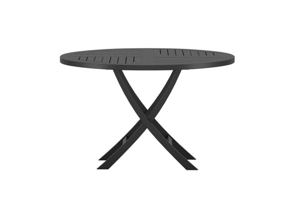 Kenya matbord Ø120 cm svart Venture Design