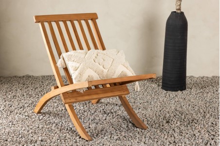 Kenya loungefåtölj natur Venture Design