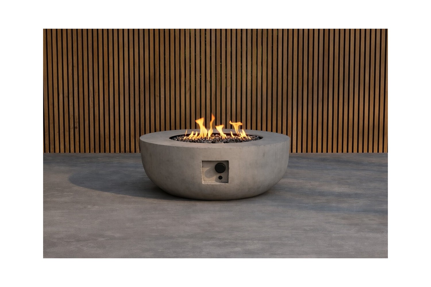 Kea eldstad Ø91 H35 cm grå Venture Design