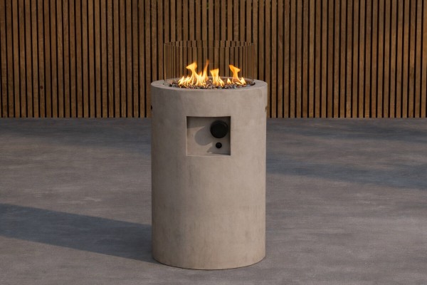 Kea eldstad Ø40 H75 cm grå Venture Design