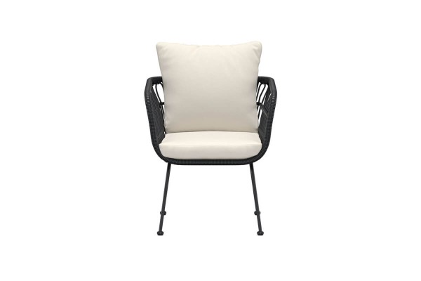 Isola loungestol svart Venture Design