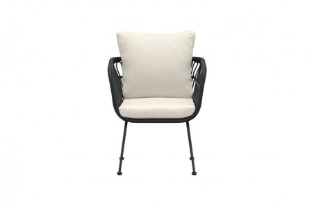 Isola loungestol svart Venture Design