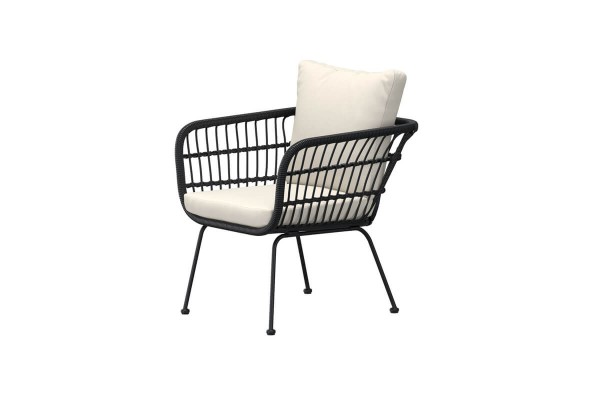 Isola loungestol svart Venture Design