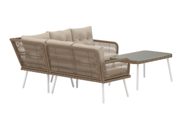 Ibiza hörnsoffa natur Venture Design