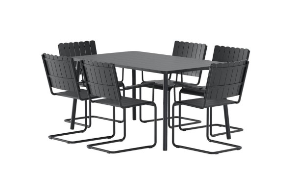 Holmsund matgrupp svart Venture Design