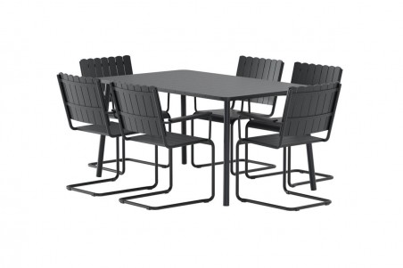 Holmsund matgrupp svart Venture Design