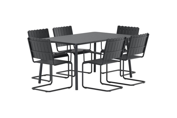 Holmsund matgrupp svart Venture Design