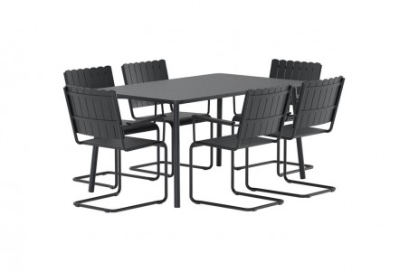 Holmsund matgrupp svart Venture Design