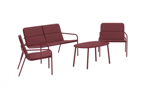 Fourni soffgrupp vinröd Venture Design