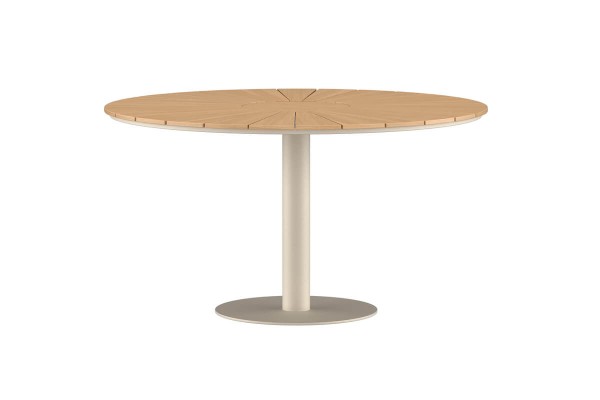 Croft matbord Ø120 cm beige/natur Venture Design
