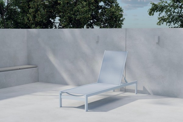 Copacabana solsäng 2-pack ljusblå Venture Design