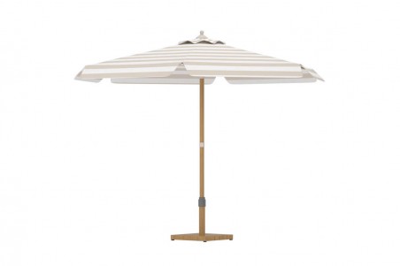 Cerox parasoll Ø270 cm vit/beige Venture Design