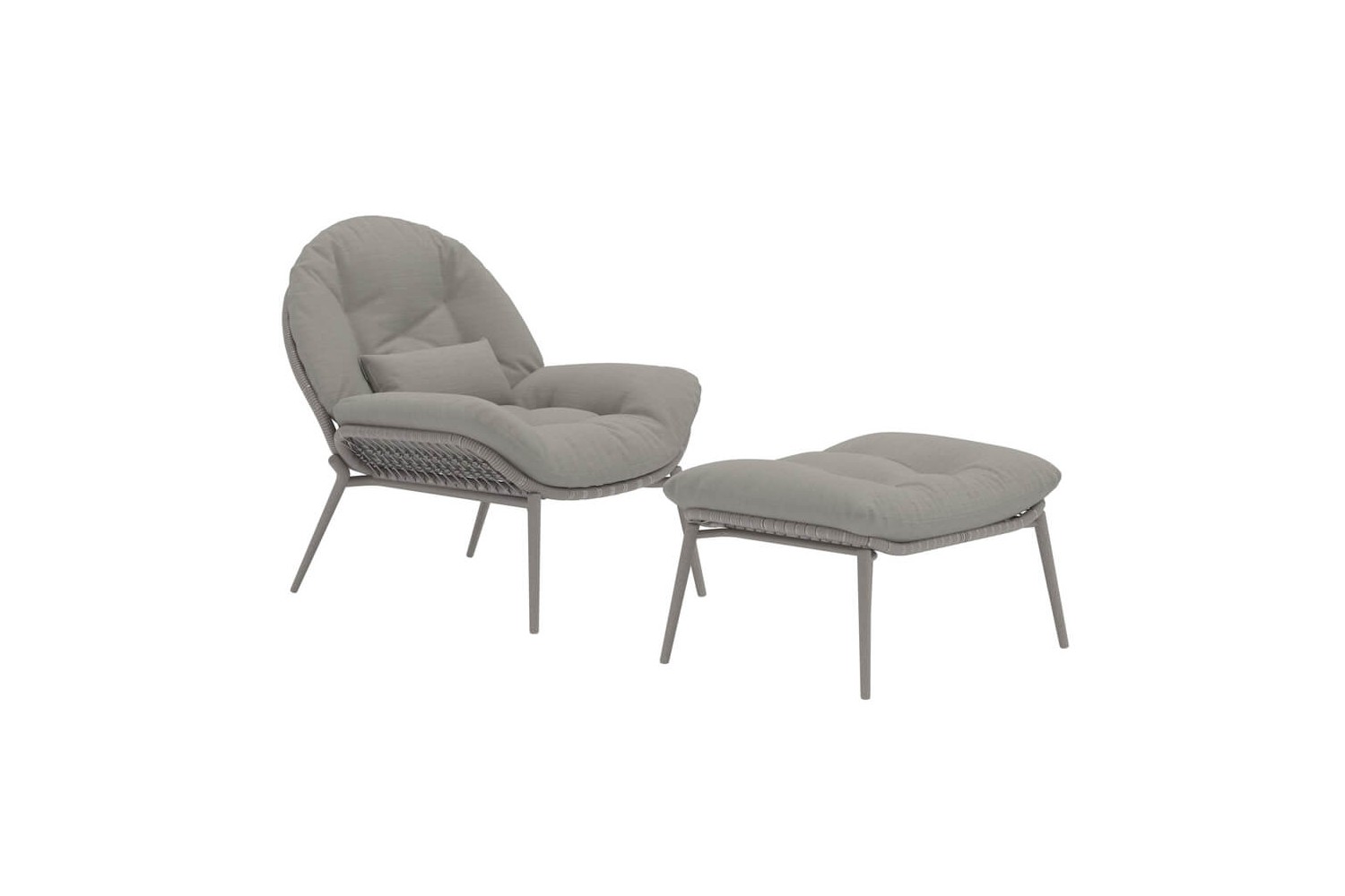 Cala loungefåtölj beige Venture Design