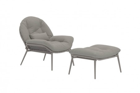 Cala loungefåtölj beige Venture Design