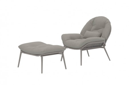 Cala loungefåtölj beige Venture Design