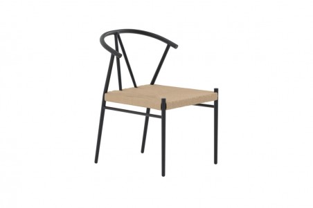 Alfons matstol svart Venture Design