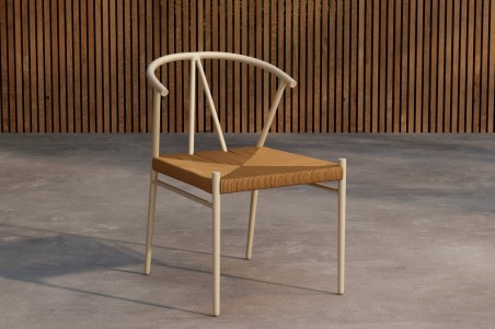Alfons matstol beige Venture Design