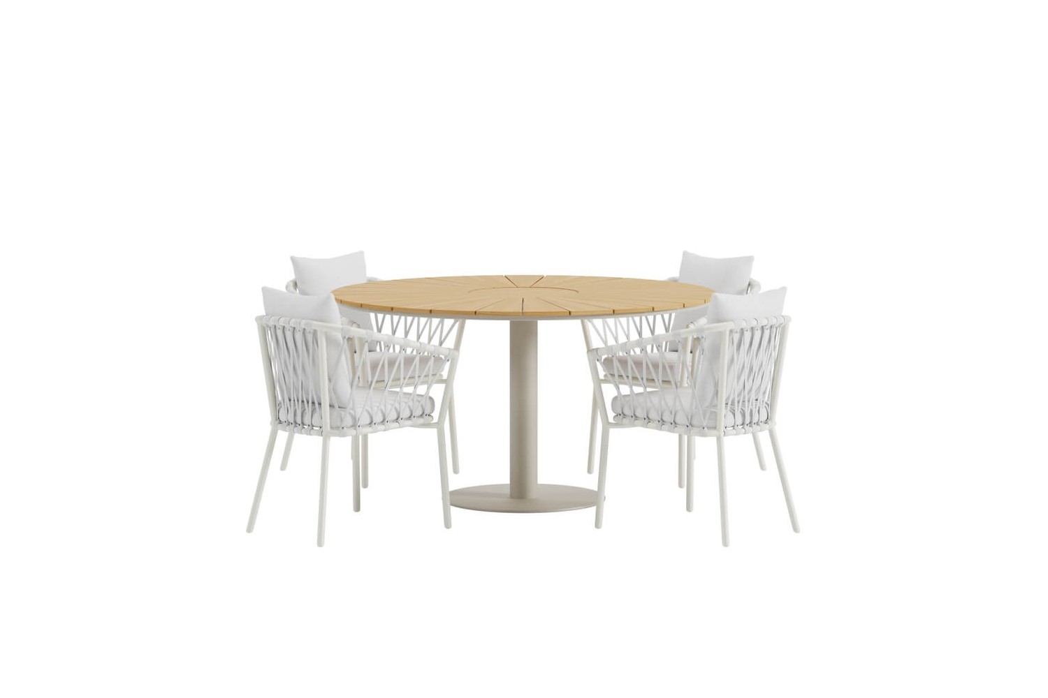 Linos & Croft matgrupp vit/beige Venture Design