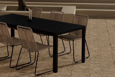 Lindos & Mirko matgrupp svart/brun Venture Design