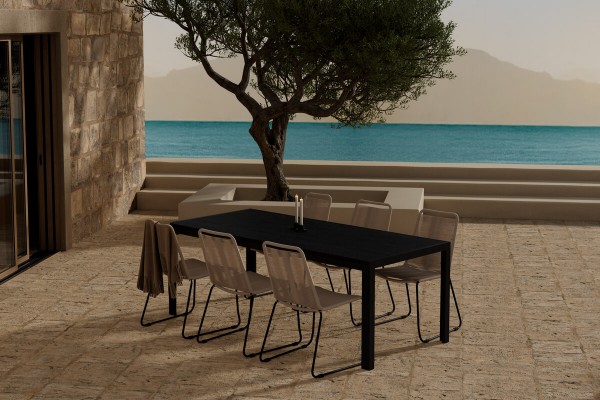 Lindos & Mirko matgrupp svart/brun Venture Design