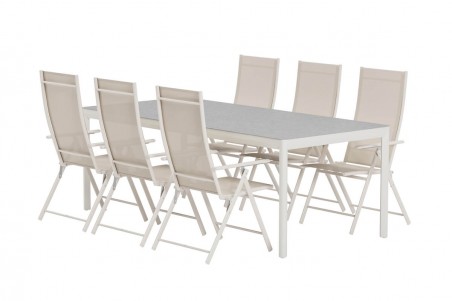 Levanzo & Lino matgrupp beige Venture Design