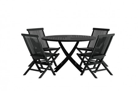 Kenya rund matgrupp svart Venture Design