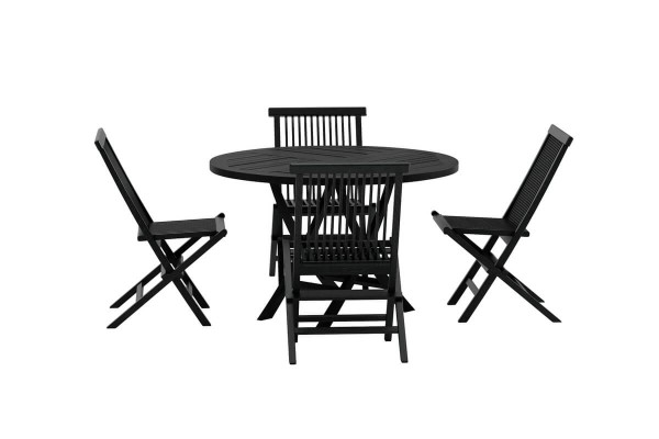 Kenya rund matgrupp svart Venture Design