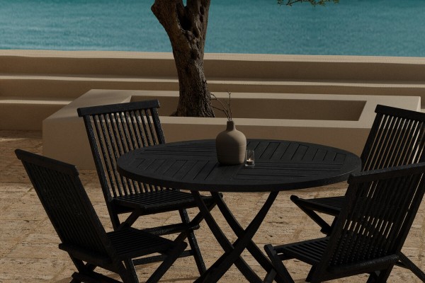 Kenya rund matgrupp svart Venture Design