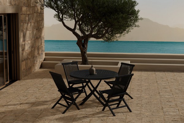 Kenya rund matgrupp svart Venture Design