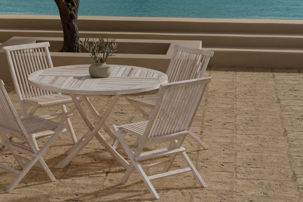 Kenya rund matgrupp vitputsad Venture Design