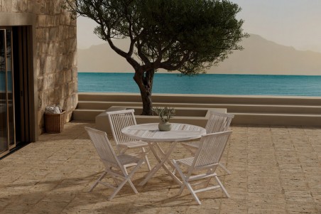 Kenya rund matgrupp vitputsad Venture Design