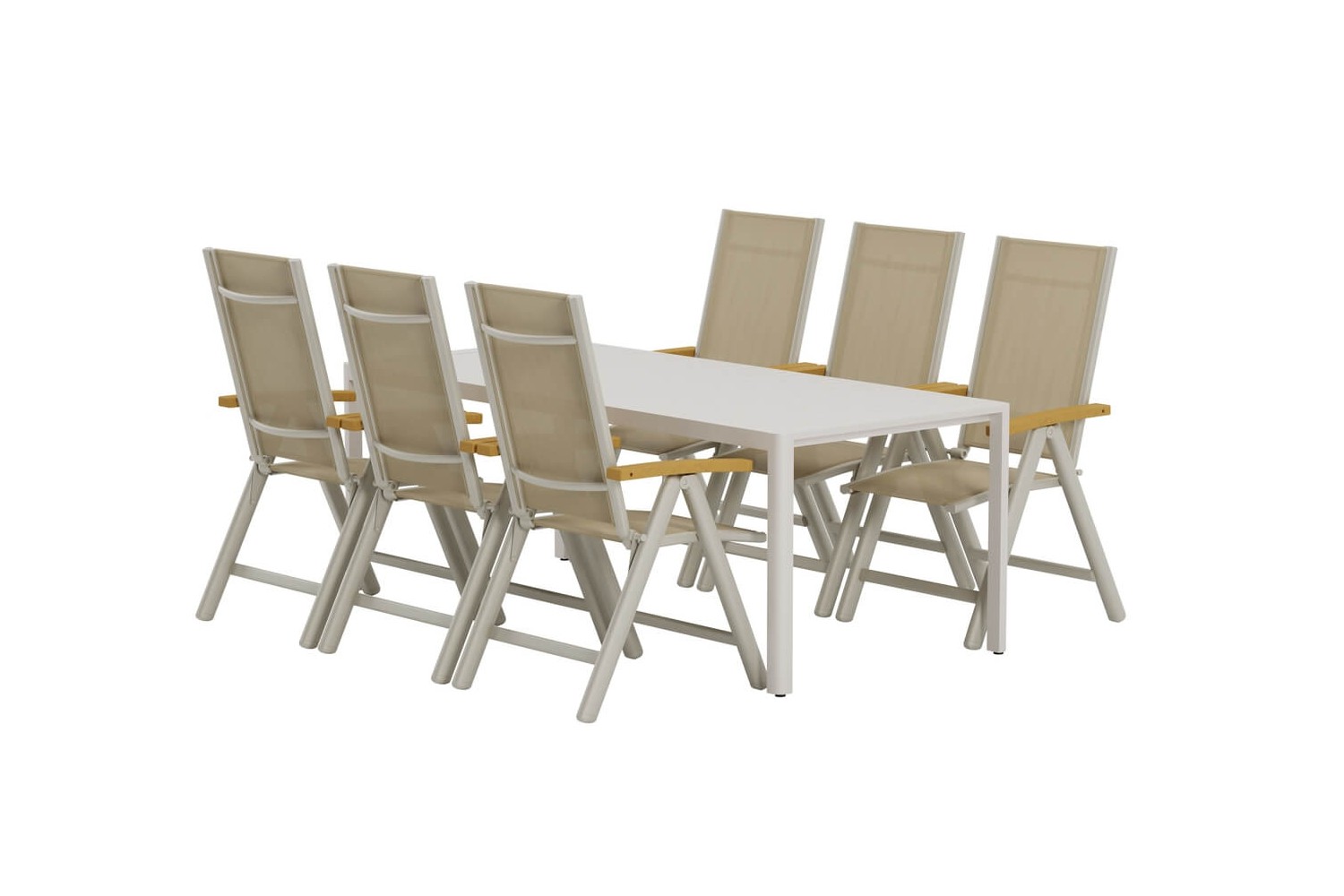 Giardini och Panama matgrupp beige Venture Design