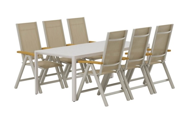 Giardini och Panama matgrupp beige Venture Design