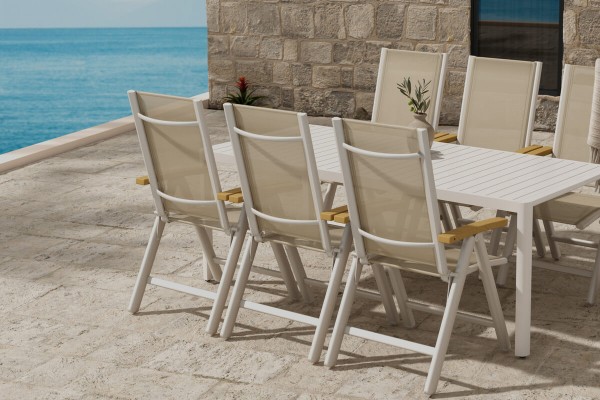 Giardini och Panama matgrupp beige Venture Design