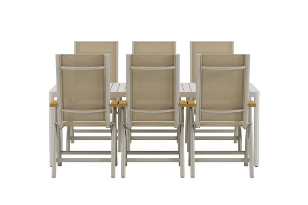 Giardini och Panama matgrupp beige Venture Design