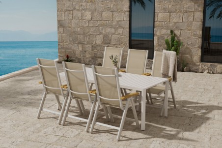 Giardini och Panama matgrupp beige Venture Design