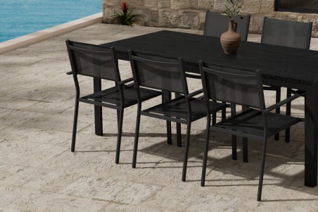 Copacabana & Mirko matgrupp svart Venture Design