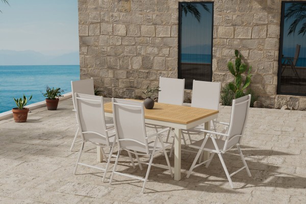 Break & Panama matgrupp beige/natur Venture Design