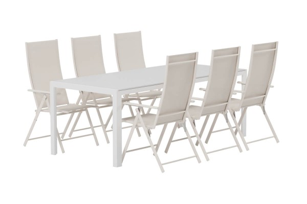 Break & Levanzo matgrupp vit/beige Venture Design