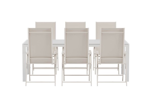 Break & Levanzo matgrupp vit/beige Venture Design