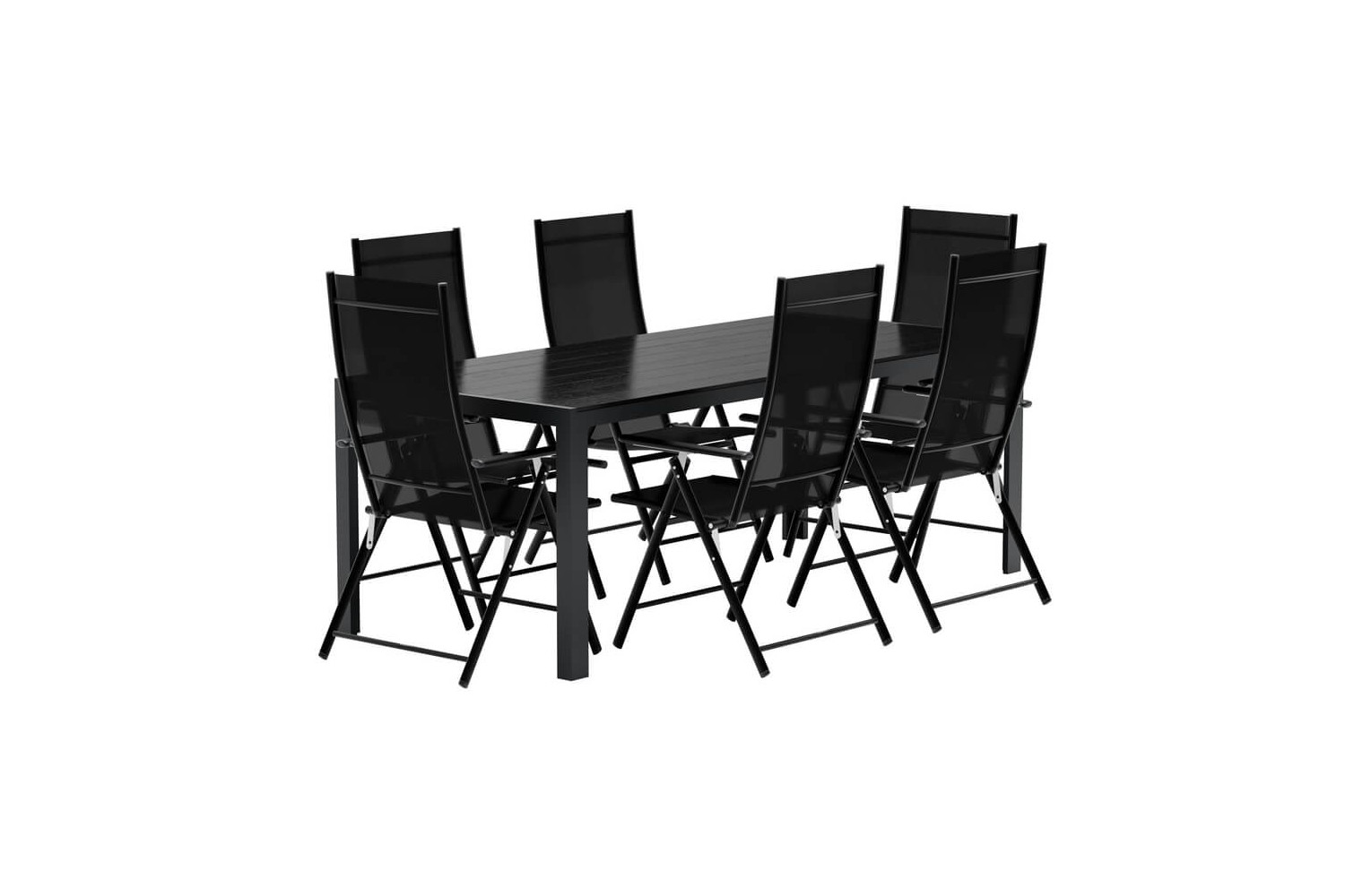 Break & Levanzo matgrupp svart Venture Design