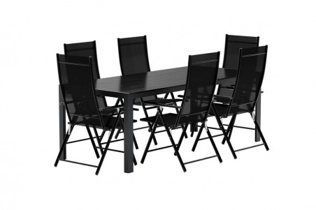 Break & Levanzo matgrupp svart Venture Design