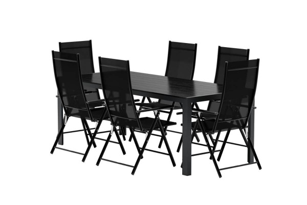 Break & Levanzo matgrupp svart Venture Design